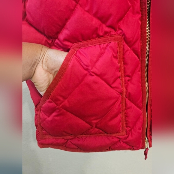 J. Crew Cherry Quilted Vest - Picture 5 of 13
